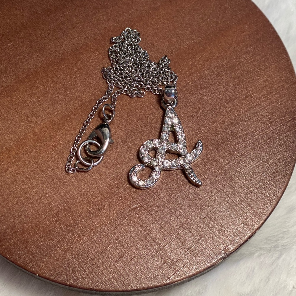 “A” Initial Necklace